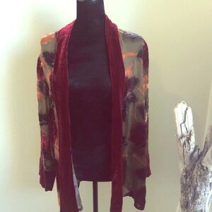 Vintage Silky Velvet coat